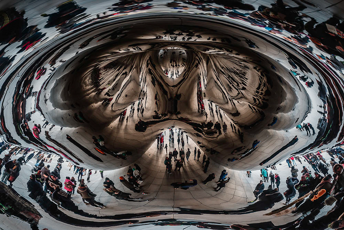 DSC_8439.jpg : Cloud Gate in Chicago