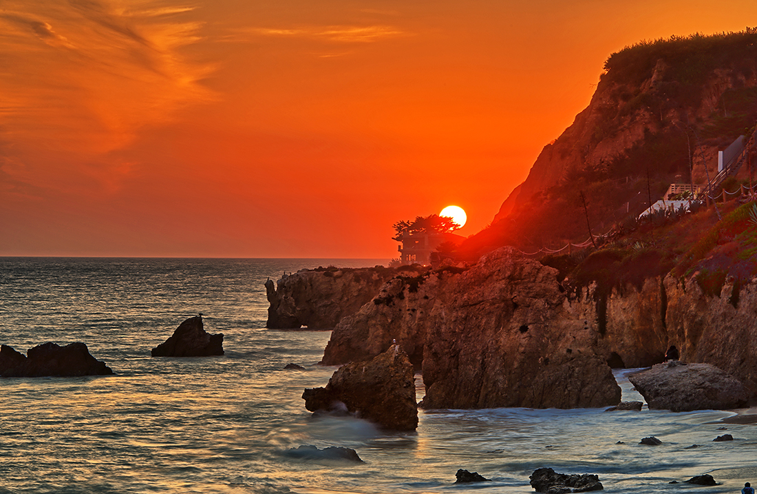 DSC_5975_6_7 PS Crop 1100px.jpg : Fiery Sky at Sunset