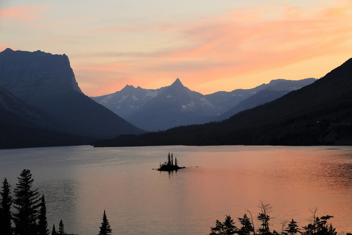 452A8769 (3).jpg : Glacier National Park의 석양