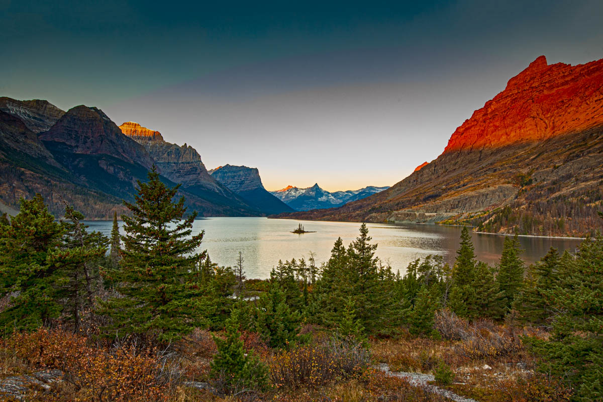 8B2A7931-Edit.jpg : Saint Mary Lake ,Glacier National Park