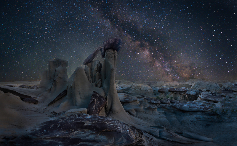 DSC_3541.jpg : Bisti Badland Fantasy Night...