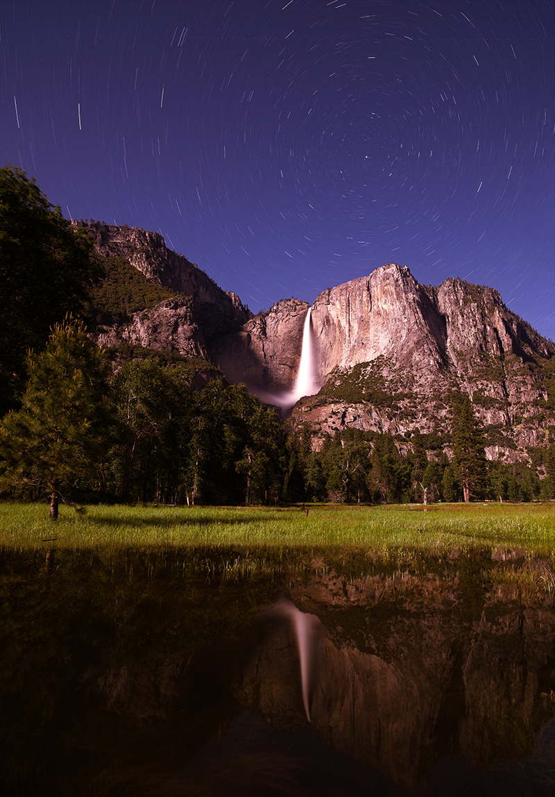 DSC_3173 copy PS Crop 800px .jpg : Moonlight Sonata: Yosemite National Park